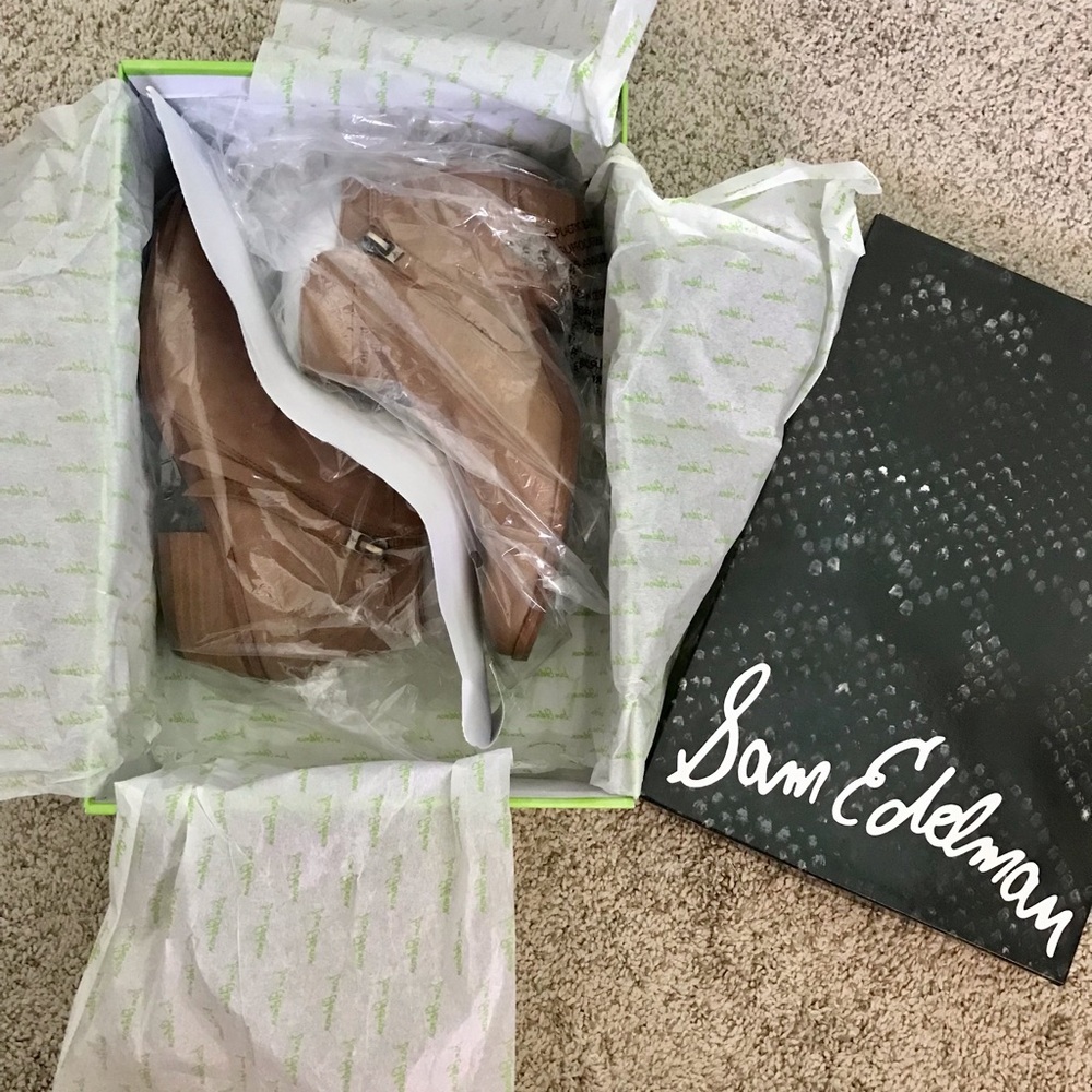 NEW! Sam Edelman Packer leather booties